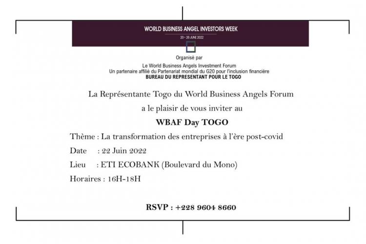 WBAF Day Togo ce 22 Juin 2022
